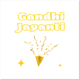 Indian Festivals - Gandhi Jayanti Posters and Art